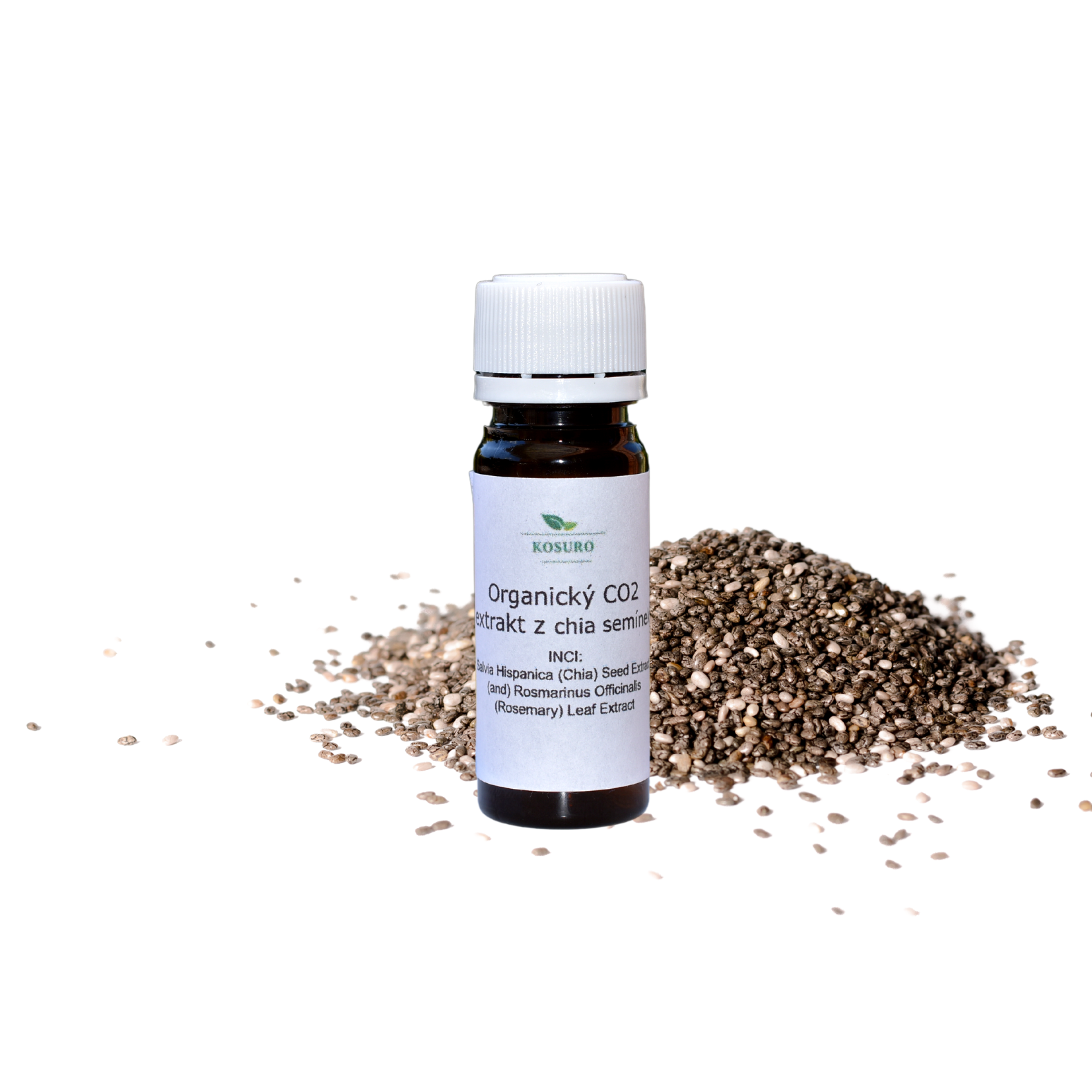 Organický CO2 extrakt z chia semínek - 30 ml