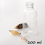 Lahvička 200 ml čirá