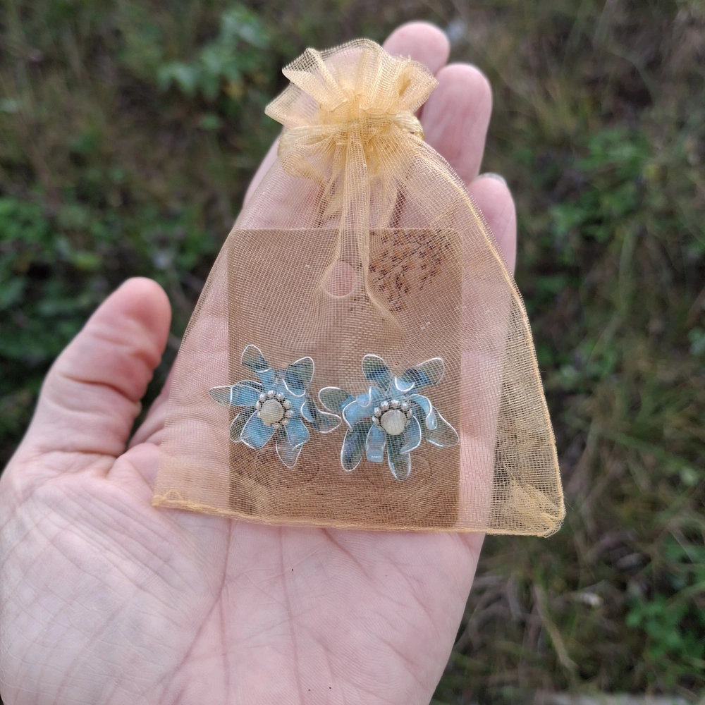 Náušnice blue