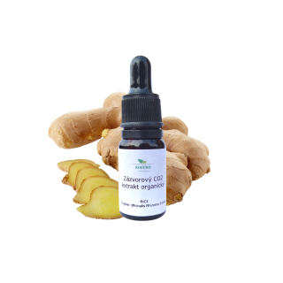 Zázvorový CO2 extrakt organický - 10 ml