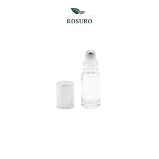 Skleněný roll-on 5 ml čirý
