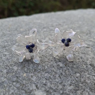 Náušnice opal