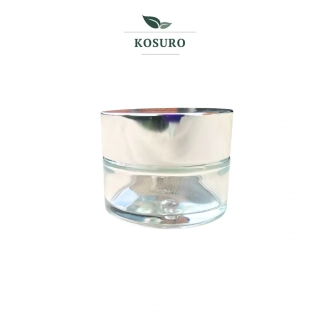 Dóza 50 ml skleněná s uzávěrem